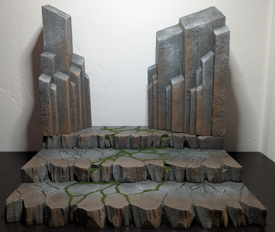 Modular Stone Anomalies Ikea Detolf Action Figure Display Diorama