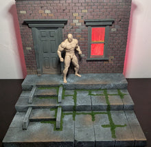 Load image into Gallery viewer, Overgrown City Street Action Figure Display Diorama
