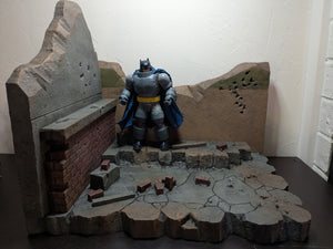 City Ruins Action Figure Display Diorama
