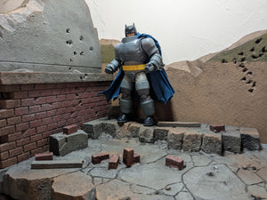 City Ruins Action Figure Display Diorama