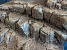 Load image into Gallery viewer, Earth Tone 5 tiered Riser Action Figure Display Diorama
