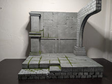 Load image into Gallery viewer, Overgrown Castle Action Figure Display Diorama
