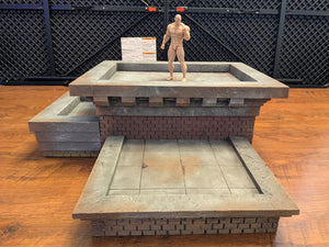 Massive 3 Rooftop Action Figure Display Diorama