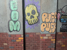 Load image into Gallery viewer, Graffiti Covered Alleyway Bookcase Action Figure Display Diorama
