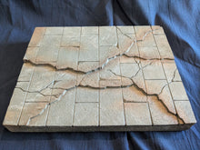 Load image into Gallery viewer, Cracked Pavement Floor Action Figure Display Diorama
