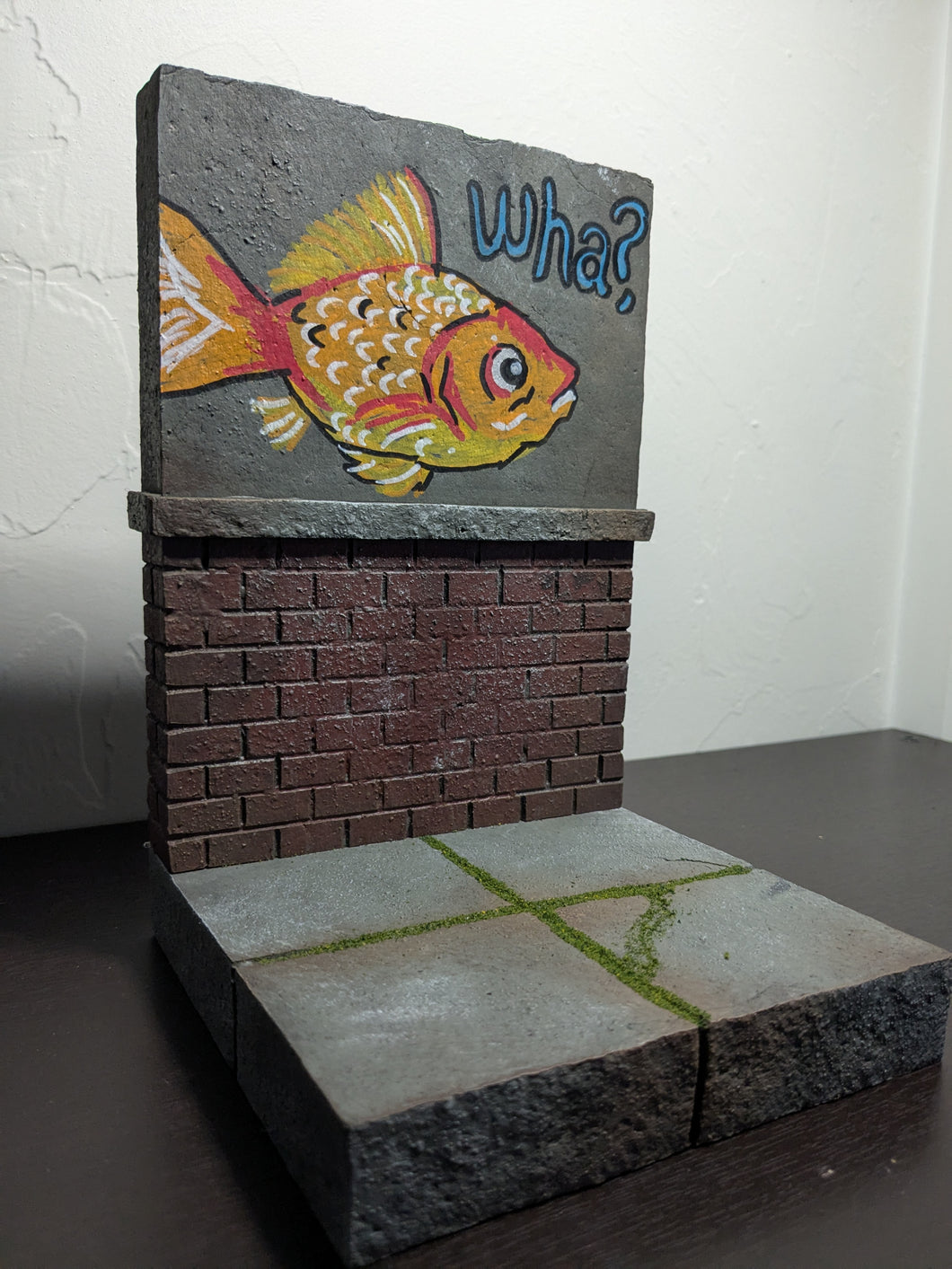 Goldfish Mini Action Figure Display Diorama