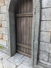 Load image into Gallery viewer, Mythic Style Castle Wall with risers action figure display diorama
