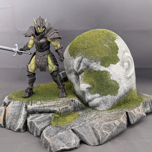 New Arrivals 360 degree Mythic Legions Diorama Display Piece "Stone Giant Ruins"