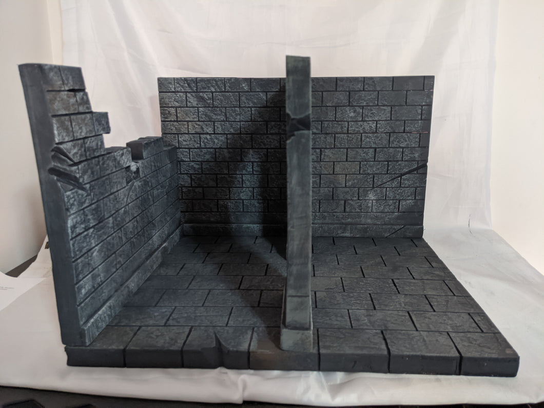 The Daily Drop Massive Castle Diorama Display for mythic legions and kther action figures