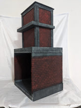 Load image into Gallery viewer, One of a kind 2 piece rooftop tower action figure display diorama
