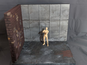 IKEA Detolf Abandoned Warehouse Action Figure Backdrop Display Diorama