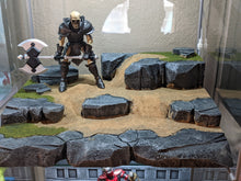 Load image into Gallery viewer, Ikea Detolf Sand Stone and Grass Action Figure Display Diorama
