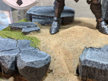 Load image into Gallery viewer, Ikea Detolf Sand Stone and Grass Action Figure Display Diorama
