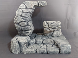 Garage Sale Ikea Detolf Broken Stone Archway Action Figure Display Diorama