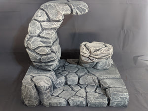 Garage Sale Ikea Detolf Broken Stone Archway Action Figure Display Diorama