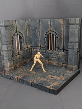 Load image into Gallery viewer, Ikea Detolf Mythic Legions Dungeon Display Diorama
