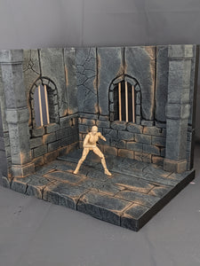 Ikea Detolf Mythic Legions Dungeon Display Diorama