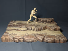 Load image into Gallery viewer, Ikea Detolf Multi Tiered Earth Tone Display Diorama
