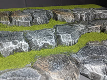 Load image into Gallery viewer, IKEA Detolf Multi Tiered Grass and Stone Display Diorama
