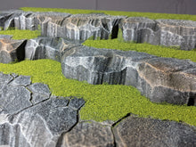 Load image into Gallery viewer, Made To Order IKEA Detolf Multi Tiered Grass and Stone Display Diorama
