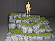 Load image into Gallery viewer, IKEA Detolf Multi Tiered Dragonball Action Figure Display Diorama
