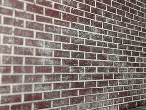 Brick Wall Backdrop Action Figure Display Diorama