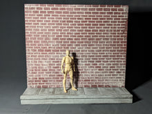Load image into Gallery viewer, Brick Wall Backdrop Action Figure Display Diorama
