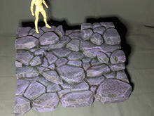 Load image into Gallery viewer, Ikea Detolf Tiered Cosmic Rock Display Diorama
