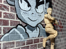 Load image into Gallery viewer, IKEA Detolf City Streets with Graffitti Backdrop Display Diorama
