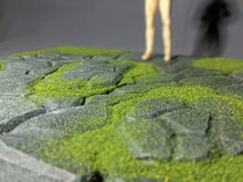 Load image into Gallery viewer, IKEA Detolf Grass and Stone Action Figure Display Diorama

