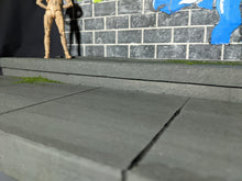 Load image into Gallery viewer, IKEA Detolf City Street with Graffiti Action Figure Display Diorama
