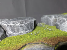 Load image into Gallery viewer, IKEA Detolf Stone and Grass Display Diorama
