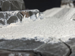 Ikea Detolf Multi Level Snow and rocks diorama display