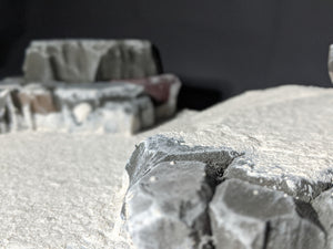 Ikea Detolf Multi Level Snow and rocks diorama display