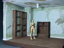 Load image into Gallery viewer, Ikea Detolf Old Abandoned Apartment With Working Light Action Figure Display Diorama
