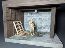 Load image into Gallery viewer, Ikea Detolf Basement/Cellar with Light Action Figure Display Diorama
