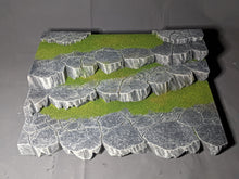 Load image into Gallery viewer, IKEA Detolf Tiered Stone and Grass Action Figure Display Diorama
