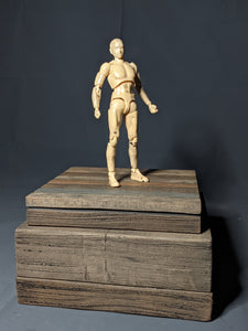 Rotating Action Figure Display Diorama